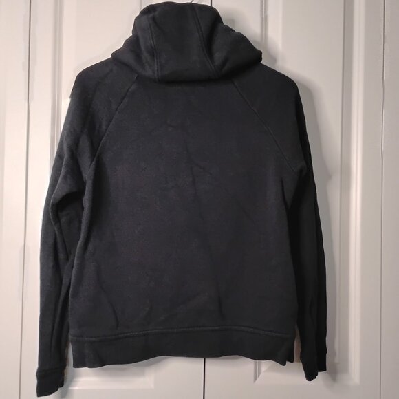 Nike Sportswear Women's Black White Rally Funnel Neck Pullover Hoodie Size S - Picture 2 of 7